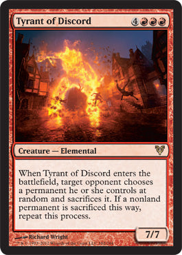 Tyrant of Discord (Avacyn Restored) Near Mint Foil
