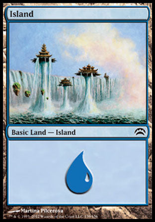 Island (139) (Planechase 2012) Near Mint