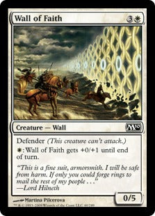 Wall of Faith (Magic 2010 Core Set) Near Mint