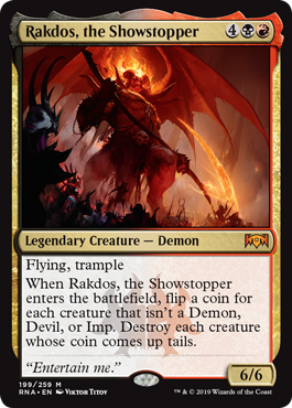 Rakdos, the Showstopper (Ravnica Allegiance) Near Mint