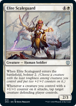 Elite Scaleguard (Commander 2020 Zendikar Rising) Near Mint