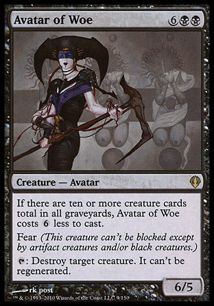 Avatar of Woe (Archenemy) Near Mint