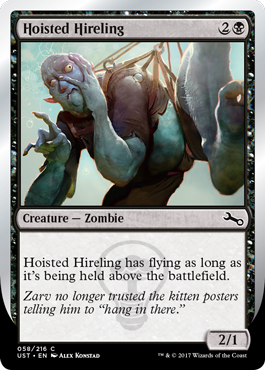 Hoisted Hireling (Unstable) Near Mint