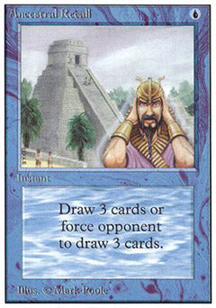 Ancestral Recall (Unlimited) Near Mint