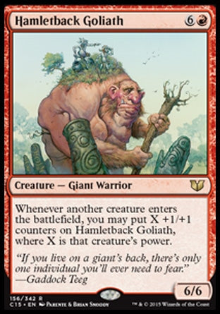 Hamletback Goliath (Commander 2015) Near Mint