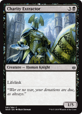 Charity Extractor (War of the Spark) Near Mint Foil