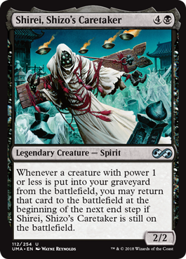 Shirei, Shizo's Caretaker (Ultimate Masters) Near Mint Foil