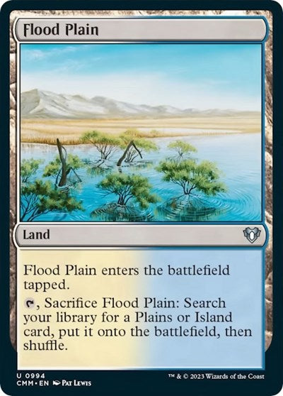 Flood Plain (Commander Masters) Near Mint