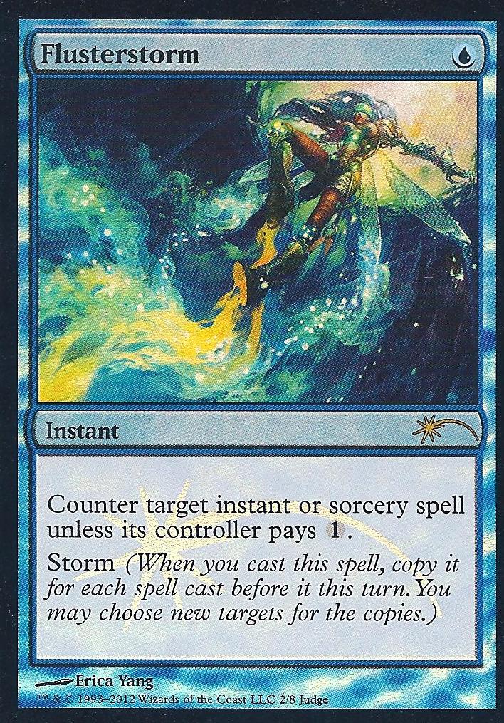 Flusterstorm (Judge Promo) (Promotional Cards) Near Mint Foil