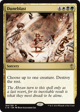 Duneblast (Commander 2016 Edition) Near Mint