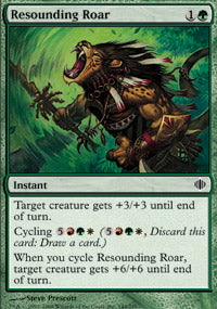 Resounding Roar (Shards of Alara) Near Mint Foil