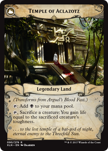 Temple of Aclazotz (Ixalan) Near Mint