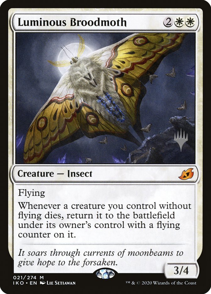 Luminous Broodmoth (Promo Pack) Near Mint