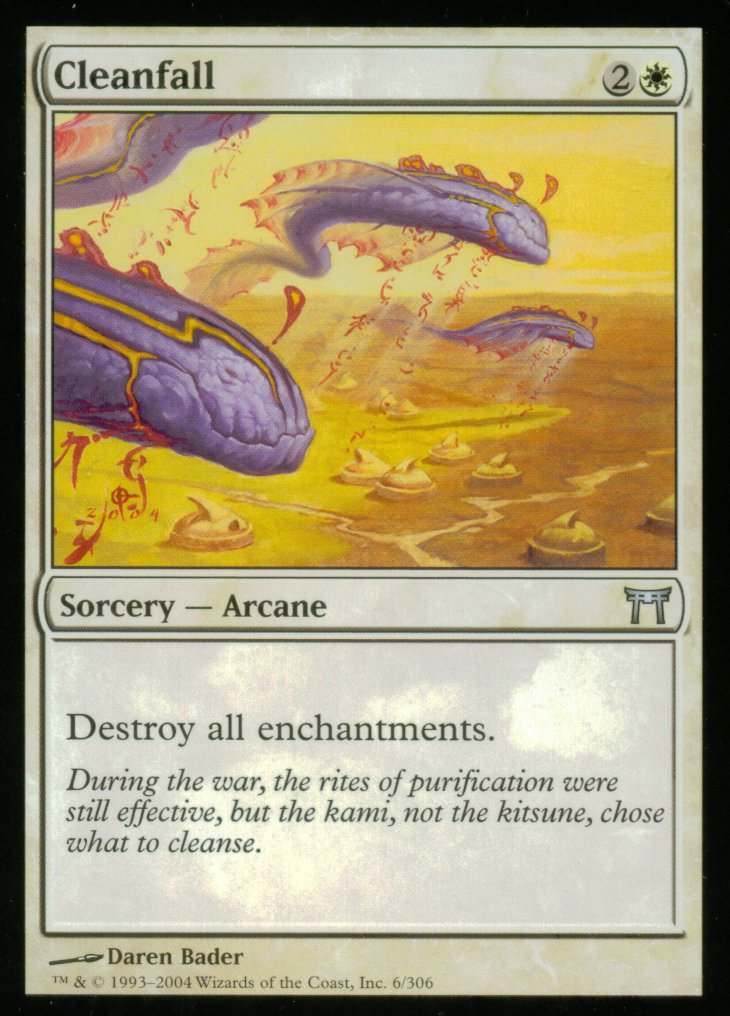 Cleanfall (Champions of Kamigawa) Near Mint Foil