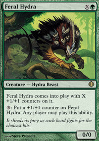 Feral Hydra (Shards of Alara) Near Mint Japanese