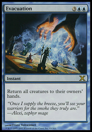 Evacuation (10th Edition) Near Mint Foil
