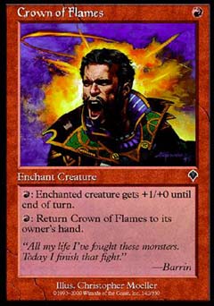 Crown of Flames (Invasion) Near Mint Foil