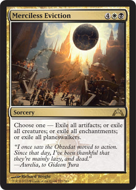 Merciless Eviction (Gatecrash) Near Mint Foil