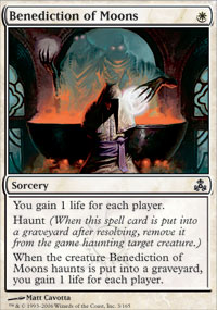 Benediction of Moons (Guildpact) Near Mint Foil