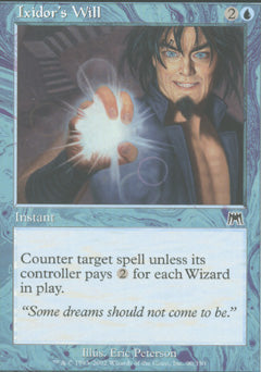 Ixidor's Will (Onslaught) Light Play Foil