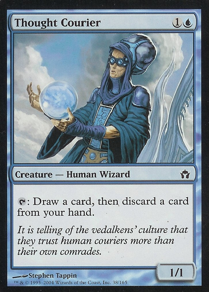 Thought Courier (Fifth Dawn) Light Play Foil