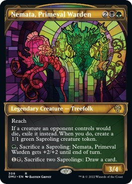 Nemata, Primeval Warden (Showcase) (Dominaria United) Near Mint