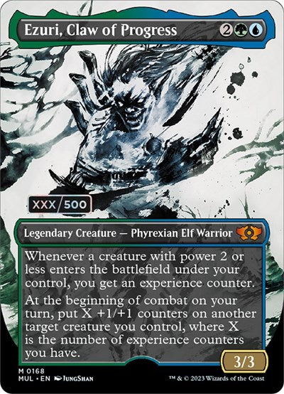 Ezuri, Claw of Progress (Serialized) (March of the Machine: Multiverse Legends) Near Mint