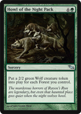 Howl of the Night Pack (Shadowmoor) Near Mint Foil