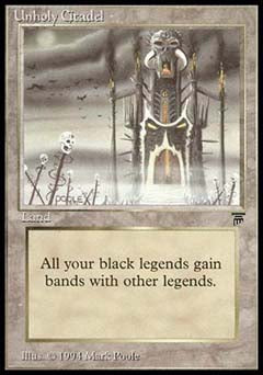 Unholy Citadel (Legends) Near Mint Italian