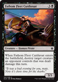 Fathom Fleet Cutthroat (Ixalan) Near Mint
