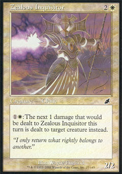 Zealous Inquisitor (Scourge) Light Play