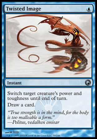 Twisted Image (Scars of Mirrodin) Near Mint Foil