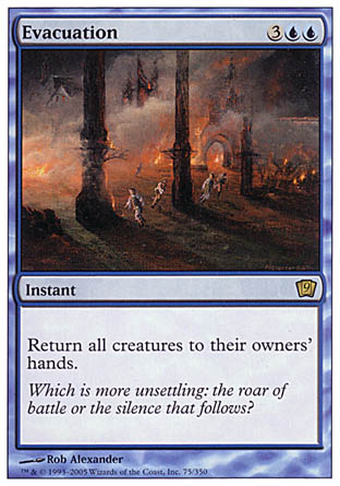 Evacuation (9th Edition) Near Mint