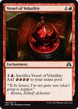 Vessel of Volatility (Shadows Over Innistrad) Near Mint