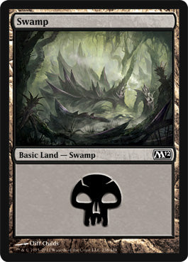 Swamp (238) (Magic 2012 Core Set) Near Mint Foil