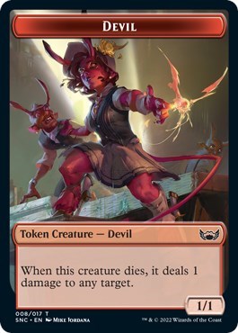 Devil Token (Streets of New Capenna) Near Mint
