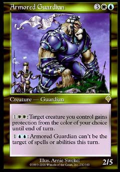 Armored Guardian (Invasion) Near Mint Foil