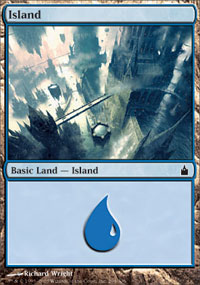 Island (294) (Ravnica) Near Mint Foil