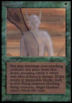 Camouflage (Alpha) Near Mint