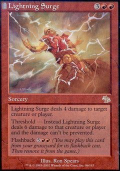Lightning Surge (Judgment) Near Mint Japanese