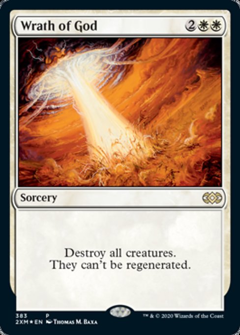Wrath of God BIBB (Double Masters) Near Mint