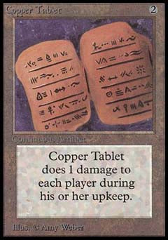 Copper Tablet (Beta) Light Play