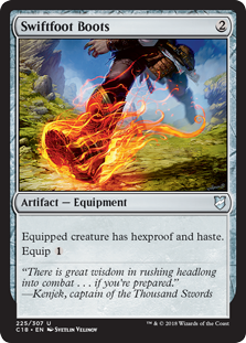 Swiftfoot Boots (Commander 2018) Near Mint
