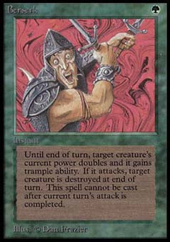 Berserk (Beta) Light Play