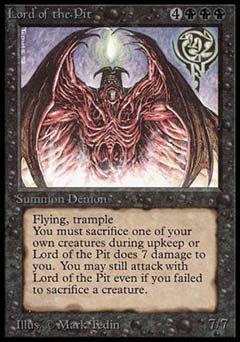 Lord of the Pit (Beta) Near Mint