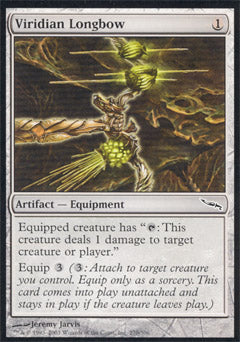 Viridian Longbow (Mirrodin) Light Play Foil