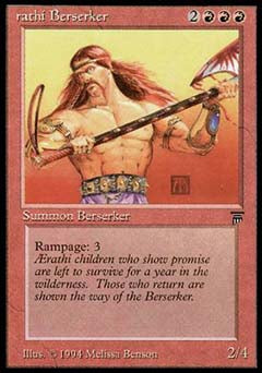 Aerathi Berserker (Legends) Near Mint Italian