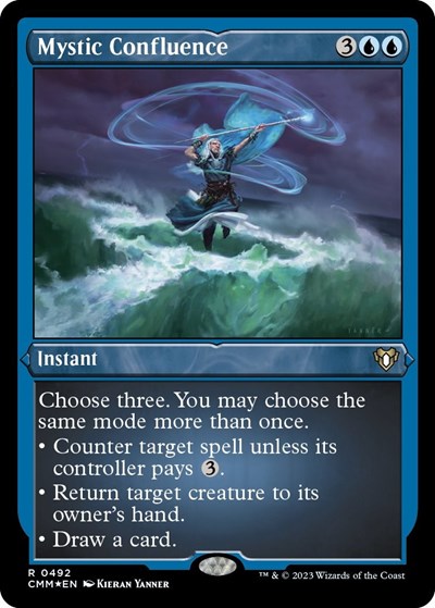 Mystic Confluence (Foil Etched) (Commander Masters) Near Mint