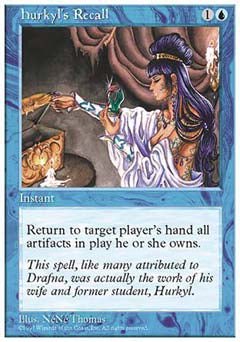 Hurkyl's Recall (5th Edition) Light Play