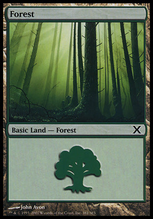 Forest (381) (10th Edition) Near Mint